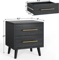Lofka King Bedroom Furniture Set - Includes One King Bed Frame, Two Nightstands and 2 Dressers for Modern Home Decor