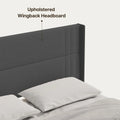 Lofka King Bedroom Furniture Set - Includes One King Bed Frame, Two Nightstands and 2 Dressers for Modern Home Decor