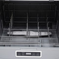 110V 800W Countertop Dishwasher - Stainless Steel, 3 Wash Modes + Fruit Wash, Touch Control, Space - Saving, Ideal for Small Kitchens & Rvs