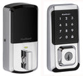 Kwikset Halo Touchscreen Wi - Fi Smart Deadbolt Hardware Lock with Smartkey Satin Nickel - Venetian Bronze